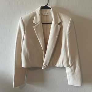 Cropped Mango Blazer